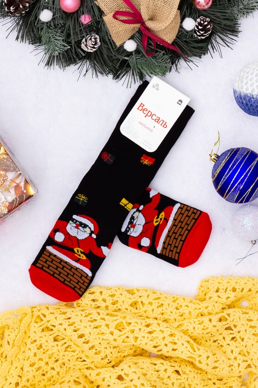 Шкарпетки жіночі "Новорічні" (зима)